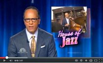 Lester Holt of NBC introduces a report about BrownstoneJazz at Sankofa Aban B&B
