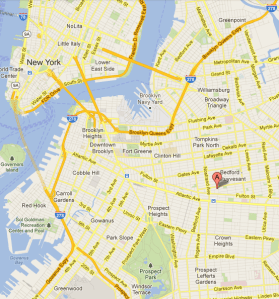 Location in New Bedford Historic District